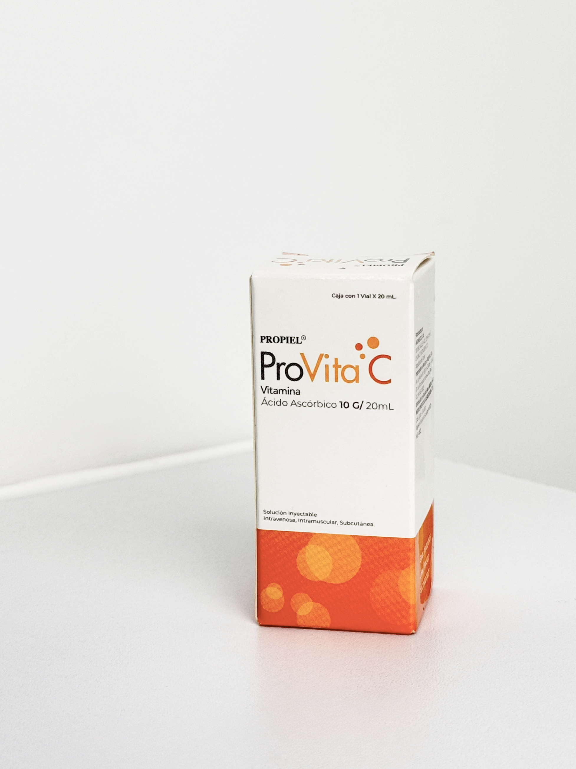 Aplicación de vitamina C