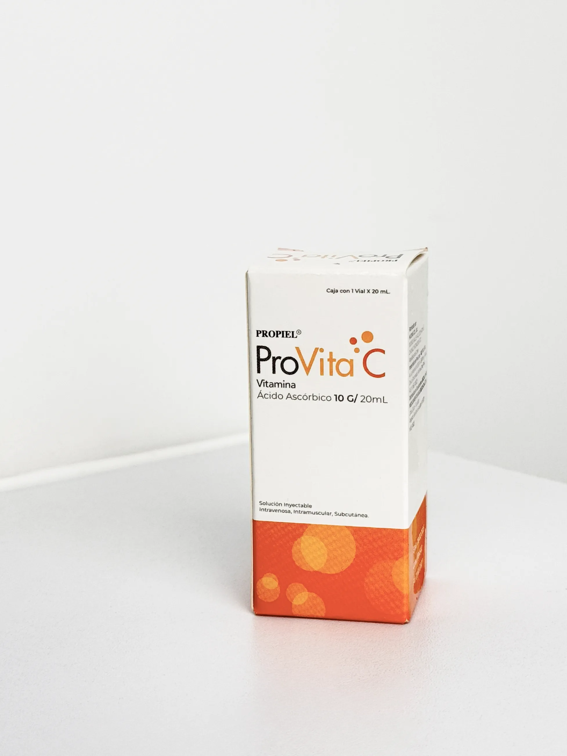 Aplicación de vitamina C